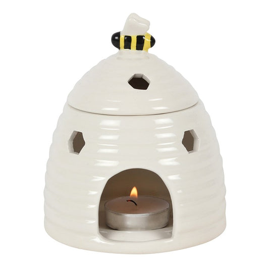 White Beehive Wax Burner - Ella and I