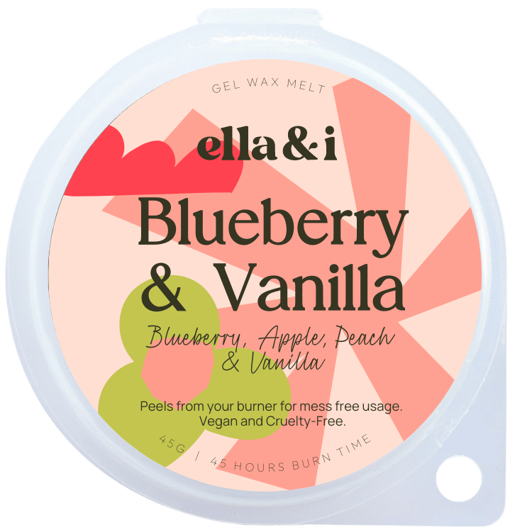 Blueberry & Vanilla Gel Melt - Ella and I