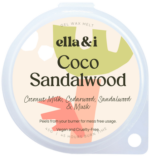 Coco Sandalwood Gel Melt - Ella and I