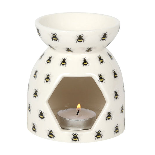 Bee Print Wax Burner - Ella and I