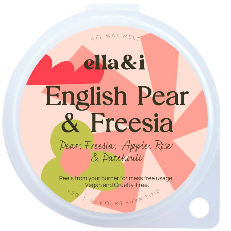 English Pear & Freesia Gel Melt - Ella and I