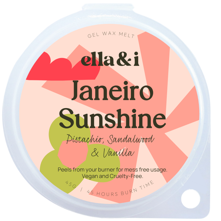 Janeiro Sunshine Gel Melt - 20% off fragrance of the month - Ella and I