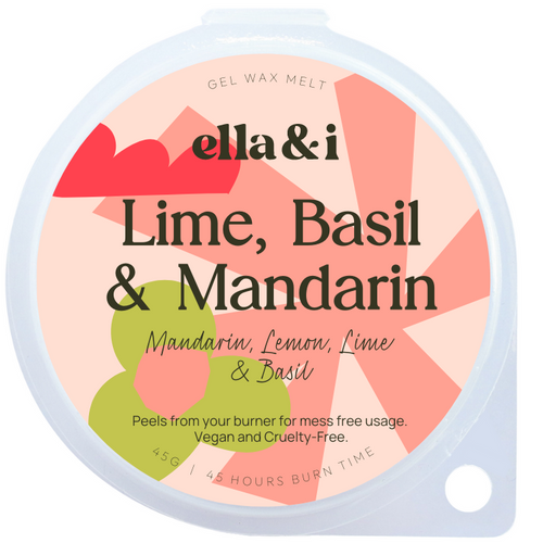 Lime, Basil & Mandarin Gel Melt - Ella and I