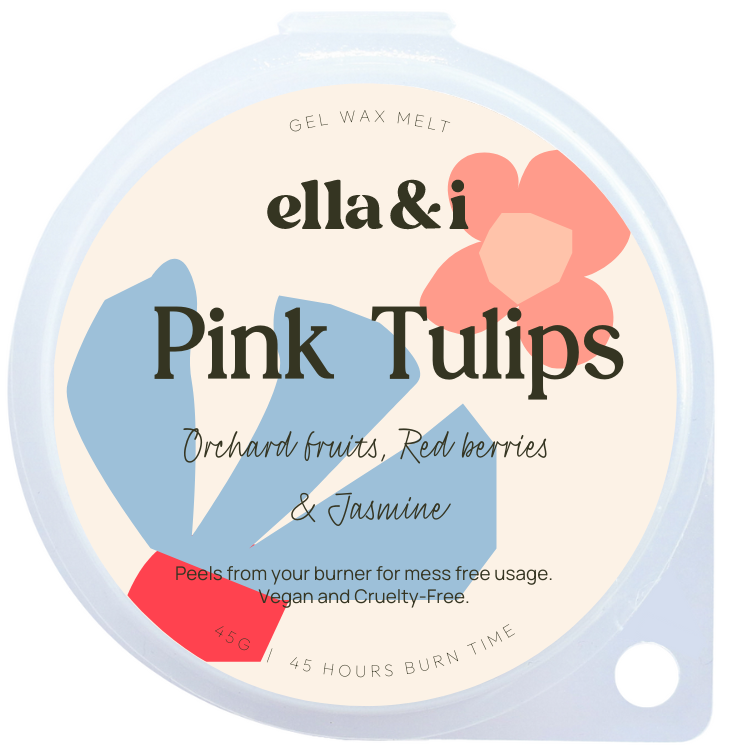 Pink Tulips & White Jasmine Gel Melt - Ella and I