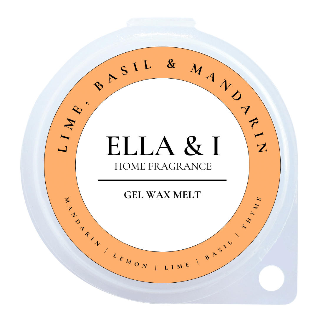 Lime Basil & Mandarin Gel Melt | Ella and I
