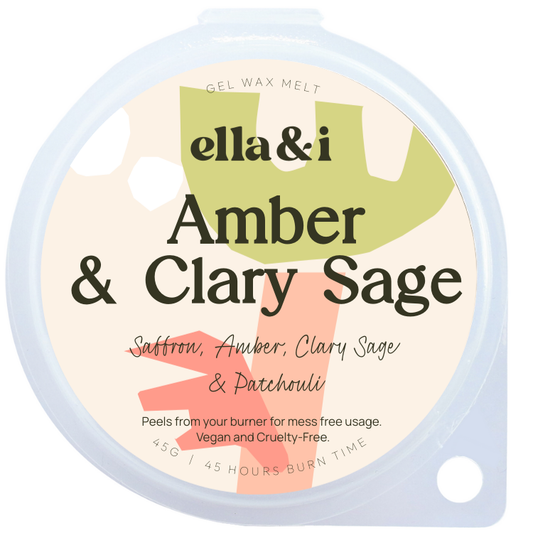 Amber and Clary Sage Gel Melt