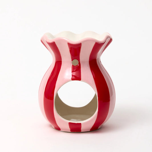 Pink Striped Ripple Burner - Ella and I