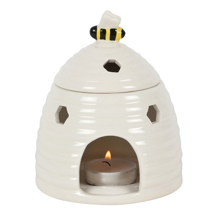 White Beehive Wax Burner - Ella and I