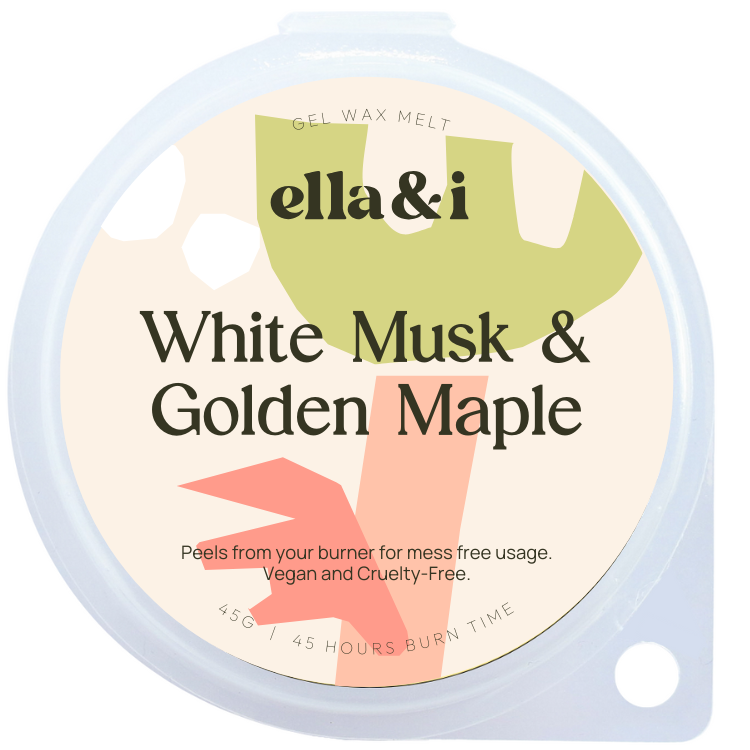 White Musk and Golden Maple Gel Melt - Ella and I