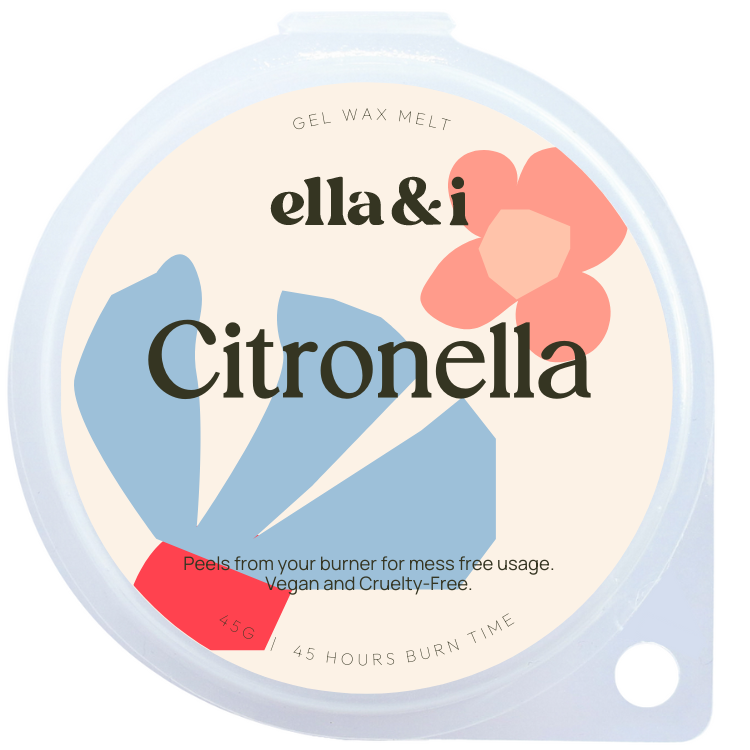 Citronella Gel Wax Melt - Ella and I