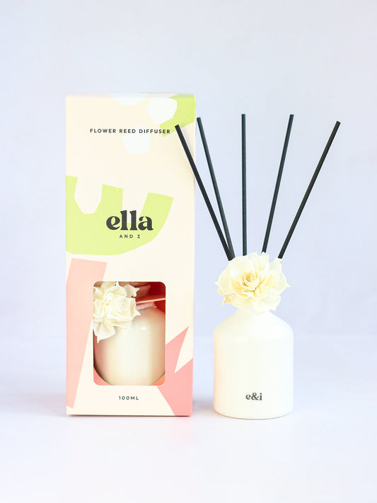 Rock Salt & Driftwood Flower Diffuser - Ella and I