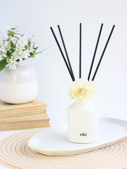 Rock Salt & Driftwood Flower Diffuser - Ella and I