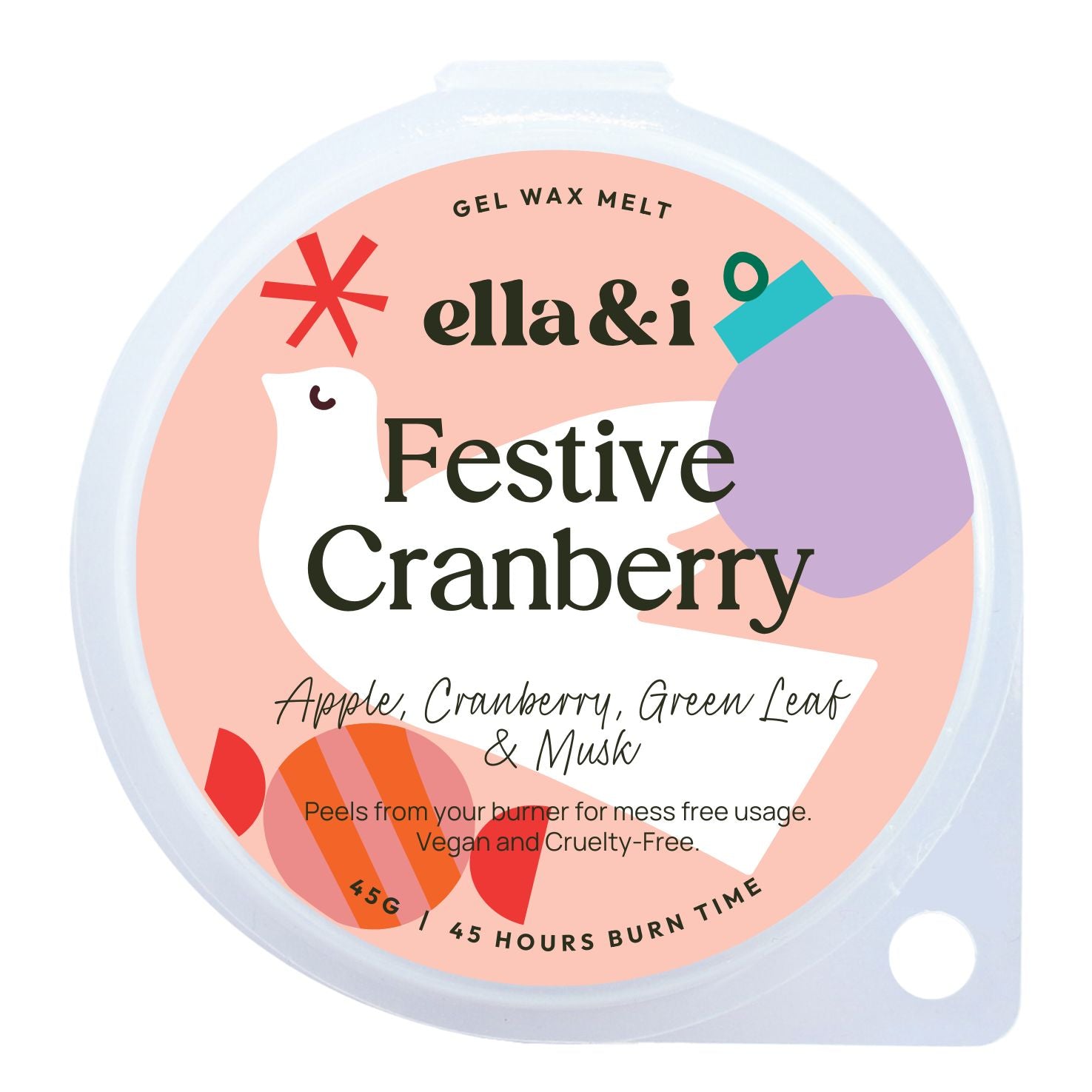 Festive Cranberry Gel Melt - Ella and I