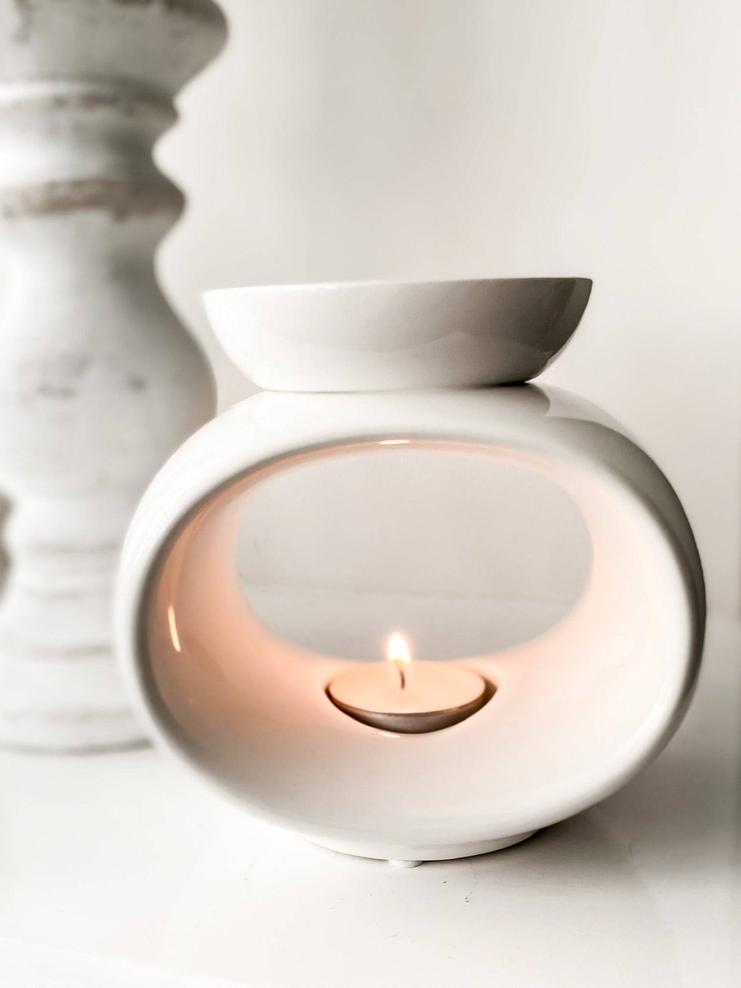 Rome Ceramic Wax Burner - Ella and I
